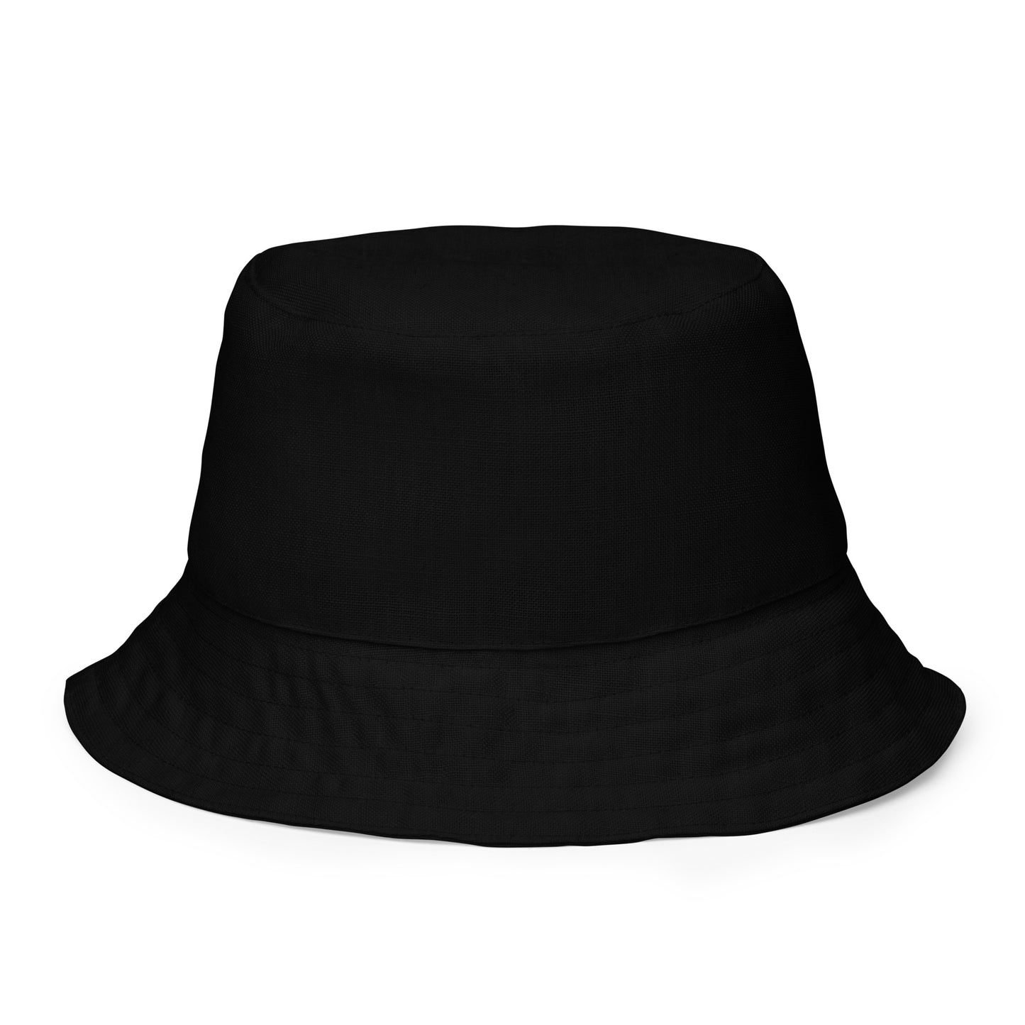 The Dylan Black Reversible banana bucket hat