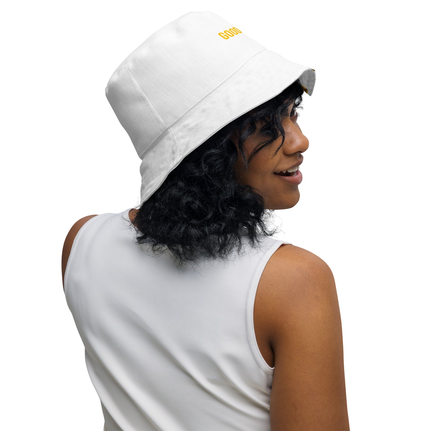 The Dylan Reversible banana bucket hat